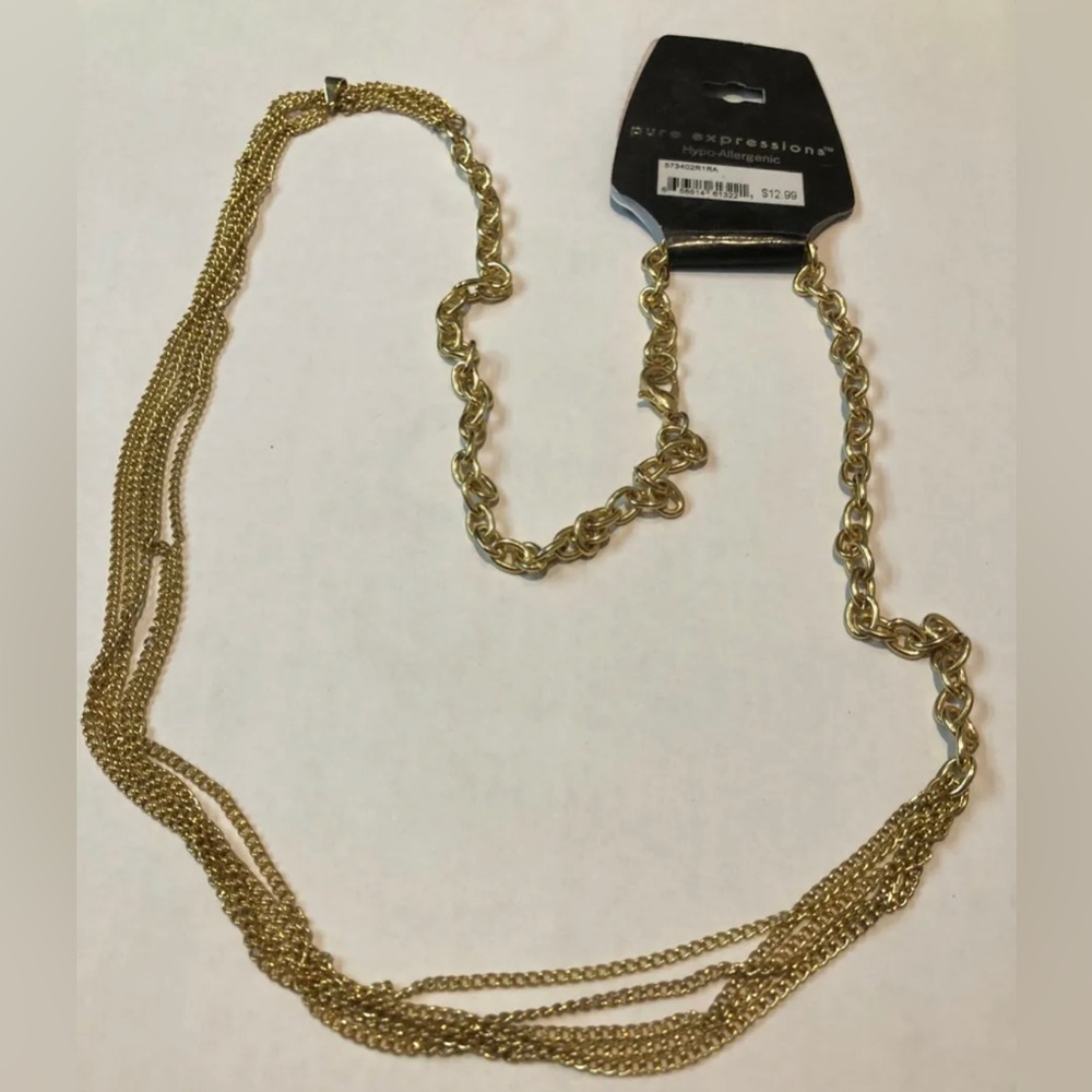 New with Tag! Pure expressions TM Hypo-allergenic necklace
